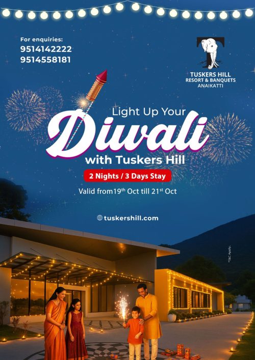 Light up your Diwali with Tuskers Hill