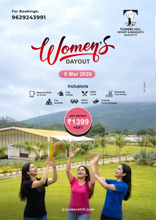 Women's Day-out at Tuskers Hill Resort by Poppys Anaikatti